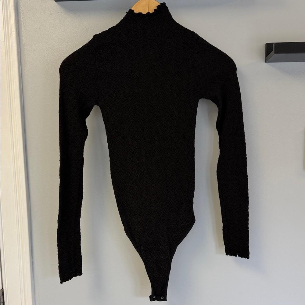 Intimately by Free People High Neck Long Sleeve Bodysuit